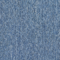 Dalles de moquette modernes en polypropylène non tissé, à poils coupés, antidérapantes, à poils longs et fins, pour usage commercial, gris, noir, bleu