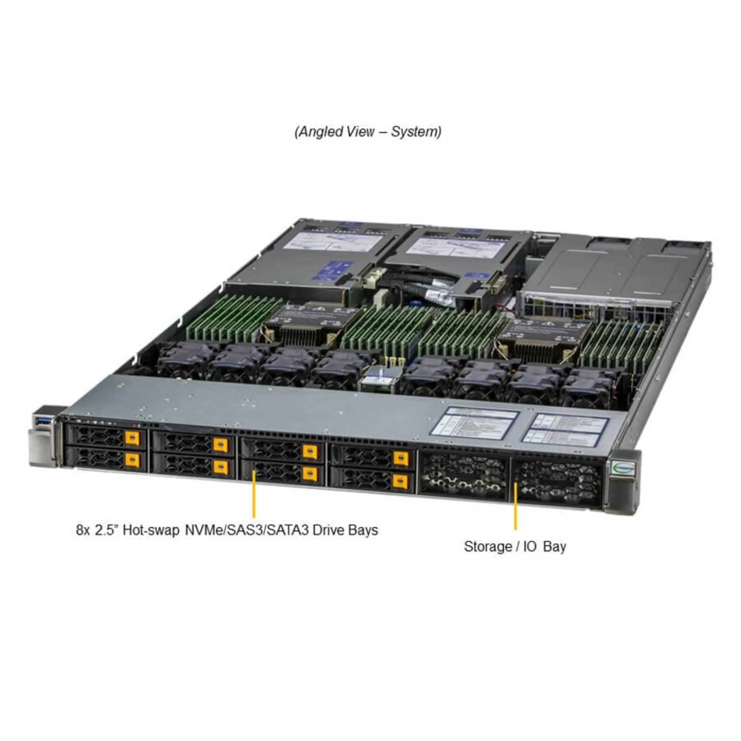 Оригинальный Новый X12/H12 гипер и ультра Sys-120h-Tnr 1u Hyper 3rd Gen Intel Xeon Масштабируемые процессоры Supermicro Server