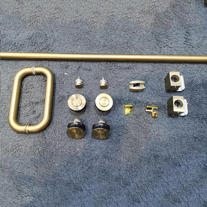 عرض مميز تصميم عصري ذهبي للاستحمام ولوحة منزلقة للحمام والفندق/الفيلا بدون إطار ذهبي - Product Image 5