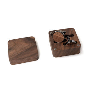 Venta al por mayor diferentes colores redondo francés camisa manga Metal latón madera <span class=keywords><strong>gemelos</strong></span> con caja de regalo conjunto <span class=keywords><strong>para</strong></span> los hombres - Product Image 6