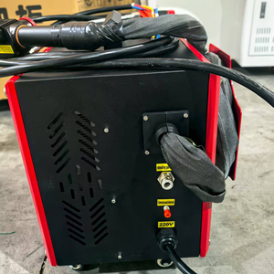 Machine de nettoyage au laser à impulsions haute vitesse et haute précision 300W pour l'élimination de la rouille, acier inoxydable, bois, UPVC, tête laser Raytools, portable - Product Image 5