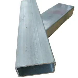 16 40 80 120 ölçer galvanize köşeli boru 1 1/2x1 1/2 inç demir gi ön iskele için galvanizli içi boş bölüm kare demir