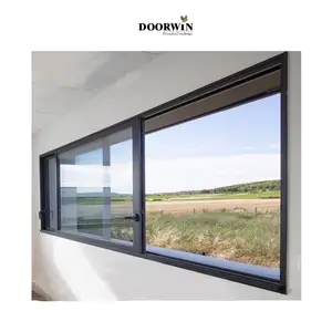 Simple design aluminum sliding windows glass windows supplier in China aluminium slide windows for perfab house