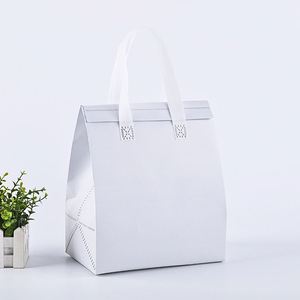 Sacs de courses personnalisés en tissu non tissé avec poignées, capacité 15L/20L/30L, isolation thermique et motif lettres - Product Image 4