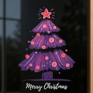 <span class=keywords><strong>Adesivi</strong></span> Statici <span class=keywords><strong>per</strong></span> Finestre con Stampa UV <span class=keywords><strong>per</strong></span> Natale e Capodanno 2027, Decorazioni Festive <span class=keywords><strong>per</strong></span> <span class=keywords><strong>Porte</strong></span> in Vetro con Albero di Natale - Product Image 2