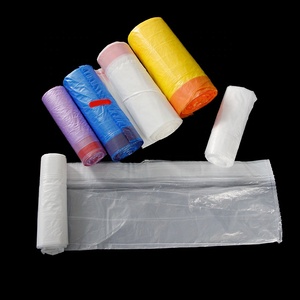 롤에 끈이 달린 쓰레기통 쓰레기 봉투 생분해 성 키 큰 주방 쓰레기 봉투 - Product Image 5