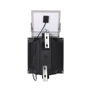 Jaune feu de signalisation en aluminium voyant solaire clignotant feu de signalisation - Product Image 4