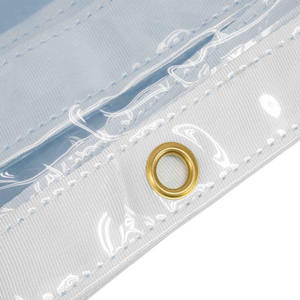 Bâche claire imperméable extérieure <span class=keywords><strong>de</strong></span> PVC <span class=keywords><strong>de</strong></span> bâche transparente extérieure résistante avec des œillets - Product Image 5