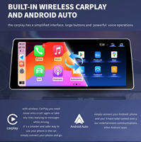 Layar Radio Mobil Snapdragon 12.8"HD Wireless CarPlay Android 15 untuk BMW Seri 3 E91 E92 E93 CCC CIC Android Auto GPS Multimedia