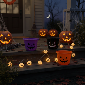 8.5 \ "X6.5 \" secchio di Halloween articoli per feste 48 pz/CS per decorazioni Festive - Product Image 5