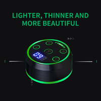 Hochwertiges Upgrade Schwarz Mini Aurora-2 LCD Tattoo Netzteil mit Netzteil für Tattoo Maschine