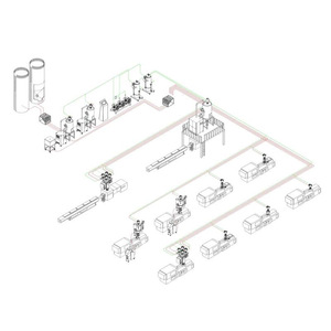 Sistema de Alimentación Central para Cargador de Plástico, Recipiente a Presión de 380 V para Manipulación de Materiales PE, PP y PC - Product Image 5