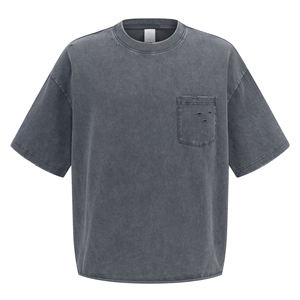 Camiseta Deportiva para Hombre, de Tela Fresca, para Gimnasio, Secado Rápido, Cuello Redondo Holgado, Mangas Cortas, Transpirable, para Correr y Hacer Ejercicio - Product Image 3