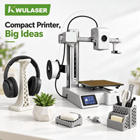 Imprimante 3D FDM professionnelle de bureau, auto-nivelante, haute vitesse, buse 300°C, machine d'impression de filaments PLA, ABS, TPU