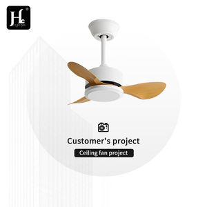 Ventilador de Techo Moderno de 22 Pulgadas de Bajo Perfil con 3 Aspas, Cuerpo de ABS, Control Remoto y Bajo Nivel de Ruido, Gran Venta - Product Image 6