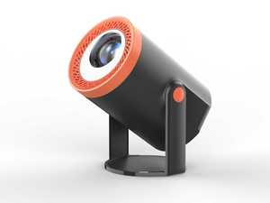 Proyector Inteligente para Cine <span class=keywords><strong>en</strong></span> Casa, 720P, Portátil, Mini Proyector Allwinner H723 para Uso <span class=keywords><strong>en</strong></span> Interiores, Noche de Cine - Product Image 3
