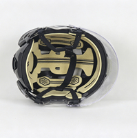 Casque de hockey sur glace athlétique avec ventilation respirante et doublure en mousse confortable