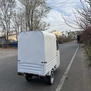 Alta qualità commerciale merceologia carrello in acciaio inox cibo stallo Mobile rimorchio per la vendita - Product Image 2