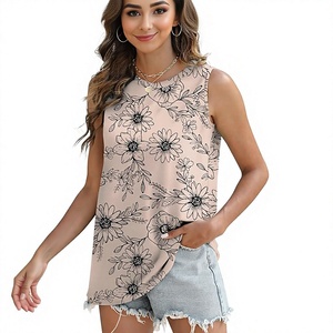 Black Summer <b>Plus</b> <b>Size</b> Casual Breathable Women Tank <b>Top</b> - Product Image 5