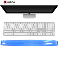 Repose-poignets transparent en gel rafraîchissant pour clavier d'ordinateur portable, réduisant la douleur, pour le gaming et le bureau – En stock
