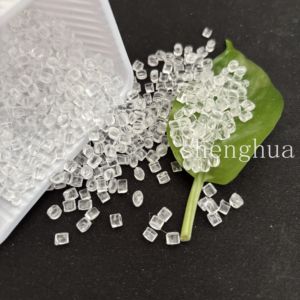 Qualité supérieure pour usage industriel, résine GPPS GP525 haute transparence, matière première plastique haute brillance pour couteaux, fourchettes et vaisselle - Product Image 1