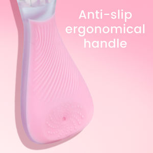 Pisau cukur wanita Mini dengan tepi pelumas, alat cukur penghilang rambut badan lima pisau cukur - Product Image 5