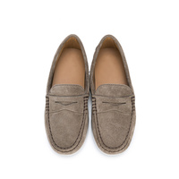 Chaussures décontractées Choozii de haute qualité, à enfiler, en daim, unisexes pour enfants, mocassins simples, chaussures plates pour garçons