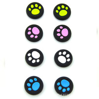 Compatible avec One et 360 ; Capuchons de touches style chat ; Capuchons en silicone pour manette ; Capuchons de joystick en forme de patte de chat ; Fabriqué en Chine
