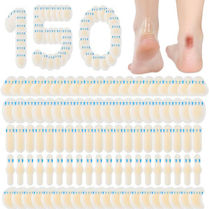 Pansement hydrocolloïde pour talon, pansement anti-ampoules, pansement pour talon, protection contre les abrasions, soin des pieds - Product Image 2