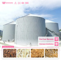 WINWORK Réacteur Microbien Digesteur Anaérobie Usine de Biogaz Équipement Complet de Fermentation Fournisseur d'Installations