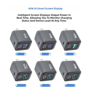 Caricabatterie Rapido da 45W con Singola Porta Type-C, Adattatore da Viaggio per <span class=keywords><strong>iPhone</strong></span> con Funzione PD per Prese UK, US, EU, Compatibile con <span class=keywords><strong>iPhone</strong></span> 17 - Product Image 5