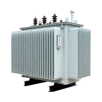 Transformateur immergé dans l'huile triphasé haute efficacité 200KVA/400KVA, sortie 440V 110V 220V, fréquence 60Hz, marque HUAMEI