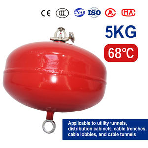 ถังดับเพลิงชนิดผงเคมีแห้ง ABC แบบแขวน ควบคุมอุณหภูมิอัตโนมัติ ขนาด 5 กก. สำหรับคลังสินค้า พร้อม MSDS และ CE - Product Image 1