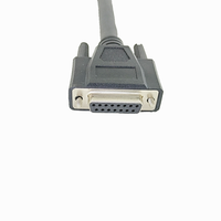 Cable Adaptador Personalizado al por Mayor Tipo 2 Verde J1939 de 9 Pines Macho a RS232 DB15 D-SUB VGA de 15 Pines Hembra para Dispositivo ELD de Camión