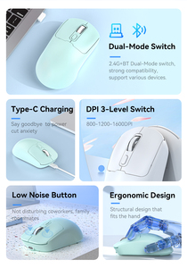 Mouse Bluetooth Wireless Portatile Mini all'Ingrosso, Leggero e Silenzioso per Viaggi - Product Image 5