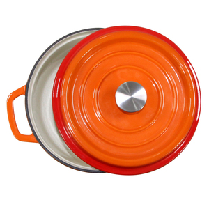 गर्म बिक्री 28 सेमी थर्मोस नॉस्टिक लोहे के सूप बर्तन अनुकूलित रसोई उत्पादों किचनवेयर कुकवेयर खाना पकाने के बर्तन सेट - Product Image 3