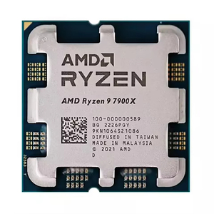 AMD <span class=keywords><strong>Ryzen</strong></span> 9 <span class=keywords><strong>7900X</strong></span> d'occasion avec graphismes Radeon |   12 cœurs, 24 threads, 4,7 GHz, 170 W, Socket AM5 |   Plateau CPU | - Product Image 1