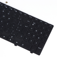 Clavier rétroéclairé de remplacement pour ordinateur portable Dell Inspiron 15 3000 Series 3541 3542 3551 3558 5542 5547, disposition US