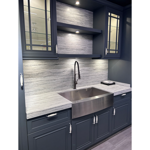 Dalle en marbre artificiel d'usine, pierre modifiée, surface solide en acrylique pur, dalle pour plan de travail de cuisine/panneaux muraux - Product Image 4
