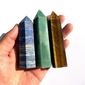 New Arrival tự nhiên Rose Quartz pha lê điểm tháp Healing Wand điểm cho trang trí nội thất pha lê thủ công mỹ nghệ Loại sản phẩm - Product Image 4