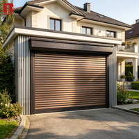 Portes de garage électriques de luxe certifiées CE Bolang, portes à enroulement, commande personnalisée par application WiFi, isolation thermique rembourrée de mousse, silencieuses