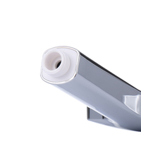 Pommeau de Douche Portable à Installation Simple en Plastique ABS, Économiseur d'Eau, Connexion Sans Outil, Multi-Jets, Chromé, pour Salle de Bain et Hôtels