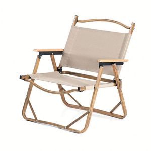 Custom Oem Wholesale Portable Lightweight <b>Folding</b> Fishing Outdoor Kermit Wood Camping <b>Chair</b> - Product Image 4