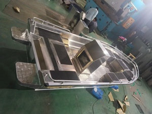 Yacht <span class=keywords><strong>de</strong></span> luxe <span class=keywords><strong>de</strong></span> <span class=keywords><strong>16</strong></span> <span class=keywords><strong>pieds</strong></span> à console centrale, coque en V profond, <span class=keywords><strong>bateau</strong></span> <span class=keywords><strong>de</strong></span> sport pour la pêche en rivière, en lac, ou la pêche au bar, en aluminium soudé, à vendre - Product Image 2