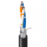 Kabel Komunikasi RS485 3106A 100% Original 22AWG Kabel Kontrol Industri Berpelindung Ganda