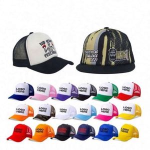 Custom 5-Panel Sporty Trucker <b>Hat</b> with Fast Delivery Embroidered Letters <b>for</b> Outdoor Events Common Fabric Feature - Product Image 1