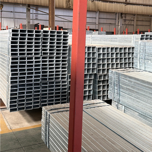 Vente directe usine – Tube carré en acier galvanisé ASTM A500 de longueur personnalisée Q235B/Q355B, marque Yorsun, pour supports de construction - Product Image 3