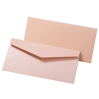Enveloppes cadeaux en papier personnalisables avec logo imprimé en feuille d'or, format sur mesure, MOQ 1 pièce, paiement en espèces