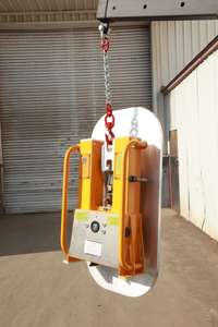 เครื่องยกสูญญากาศแบบแผงแบตเตอรี่ขนาดใหญ่รุ่นใหม่ รับน้ำหนักได้ 375-750 กก. พร้อมรีโมทคอนโทรล สำหรับยกเหล็กแผ่น กระจก หินอ่อน - Product Image 6