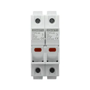 CHYT YTPV-32 1Sets 1/2/3/4 Pole 10x38mm gPV PV DC Fusible 1000V 1~32A Fuse And Fuse Holder